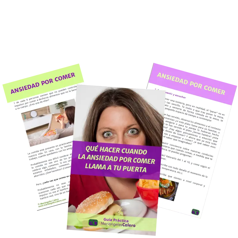 Mariángeles Calero Salud Integral 2 Ebook Ansiedad Por comer Letras Blancas